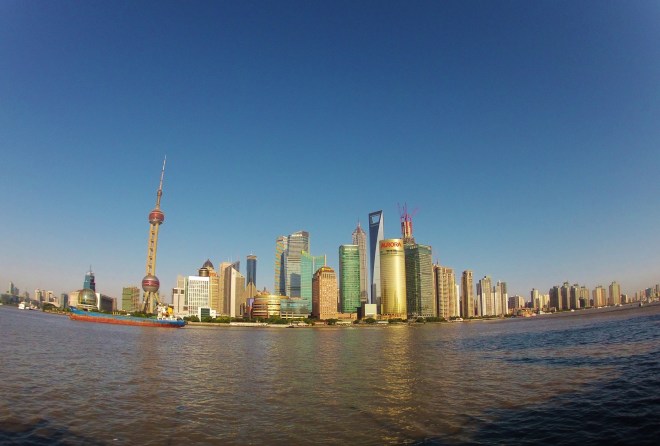 Shanghai skyline