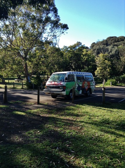 Our van in all its glory