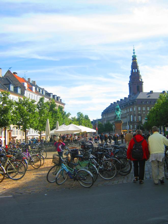 The city of Copenhagen