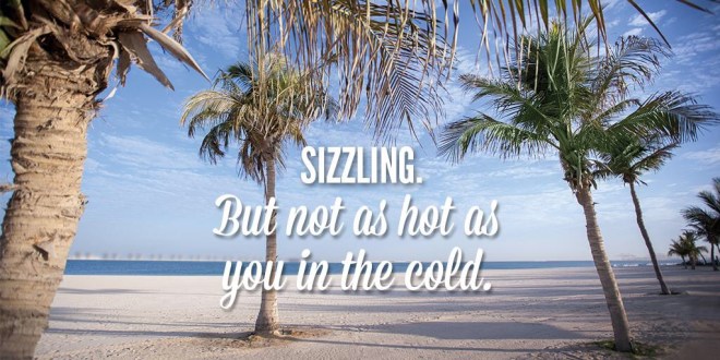 Virgin Holidays Bold in the Cold Competition